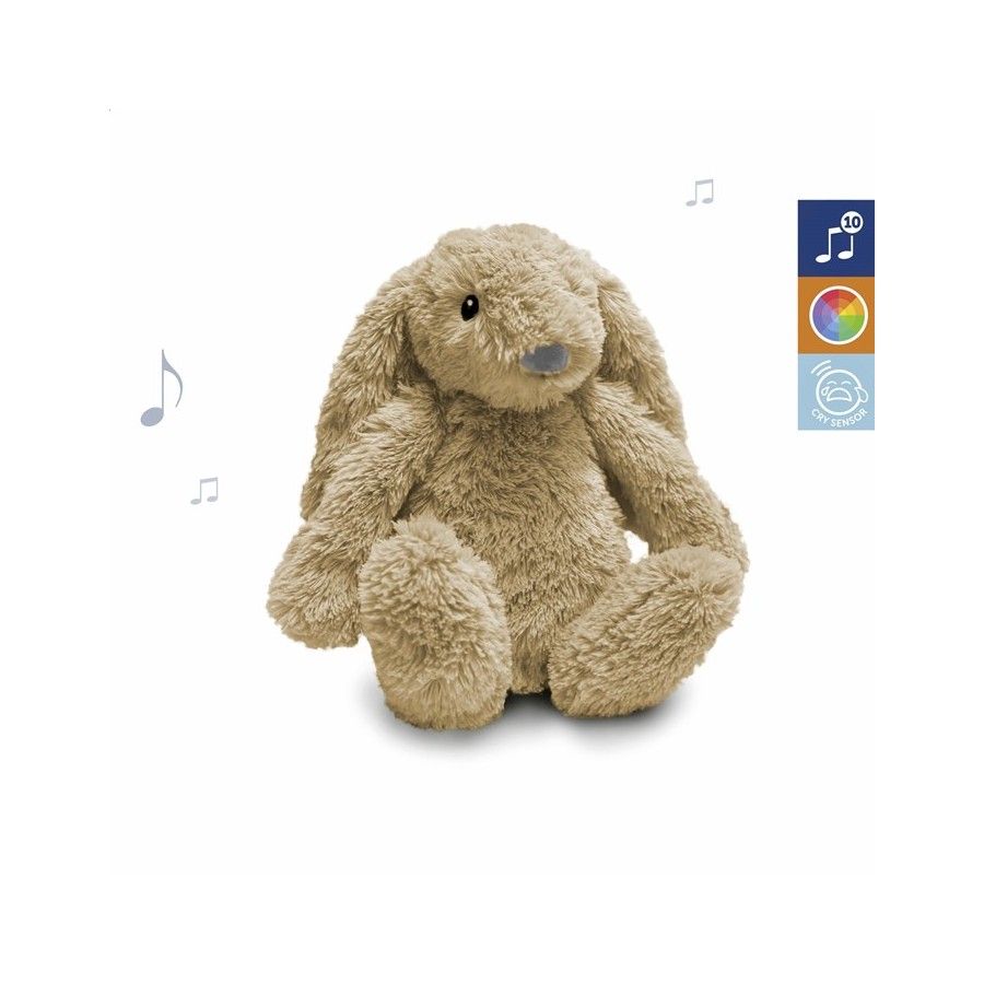 Zazu RO Szumiąca Lampka Nocna Królik Beige