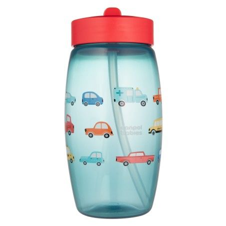 Canpol Baby's Bidon met vouwbare mondstuk 400 ml auto's