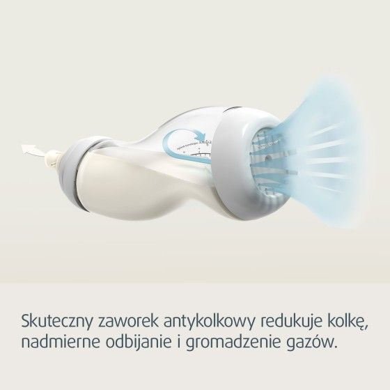 Canpol Bábätká Anti-S-tvar fľaša Canpol Deti