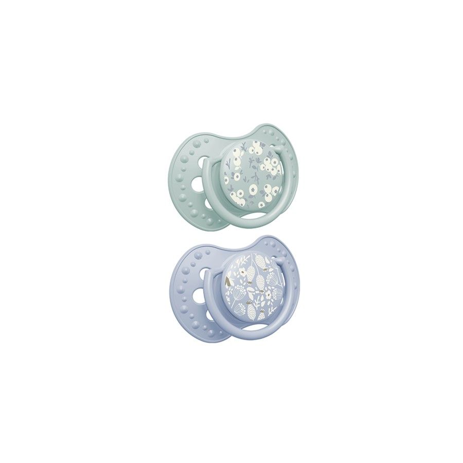 LOVI Сіліконавыя соску дынамічны 18м + 2 шт. 