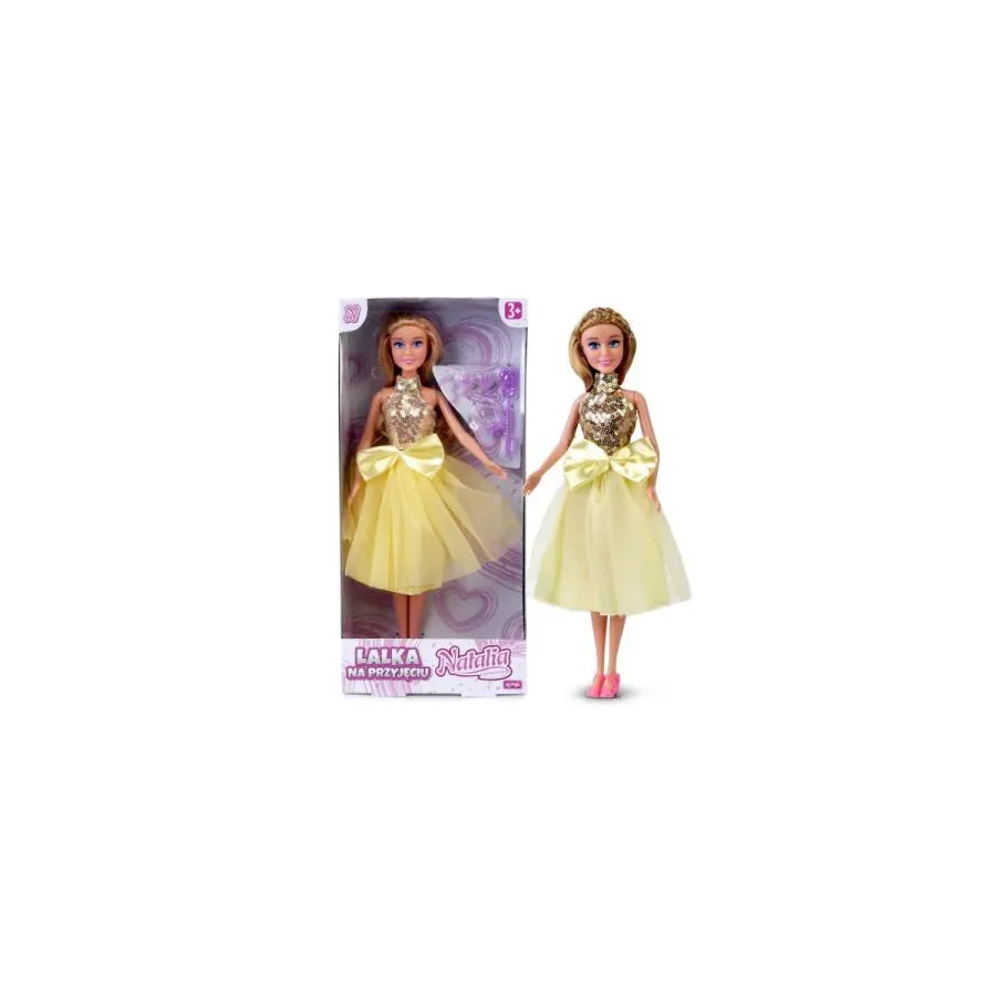Natalia baba egy sárga ruhában 29cm - 5901811121999