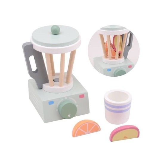 JOUECO Drewniany blender z owocami