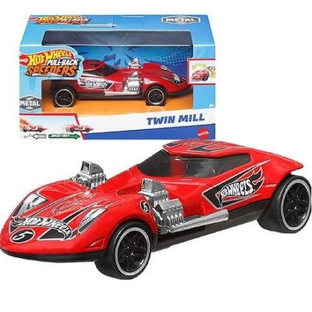 Hot Wheels car with pull-back TWIN MLL