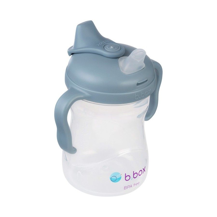 b.box Tazza con un bocchino morbido 4m + blu - Niekapek a