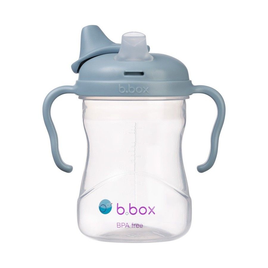 b.box Tazza con un bocchino morbido 4m + blu - Niekapek a
