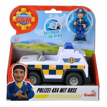 Simba Fireman Sam Jeep Police 4x4 Mini