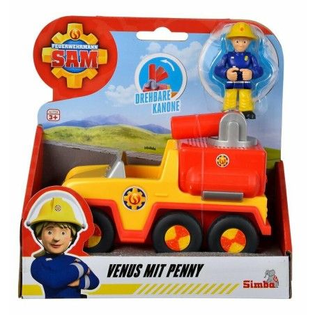 Simba Fireman Sam Venus Mini Figurine + Auto