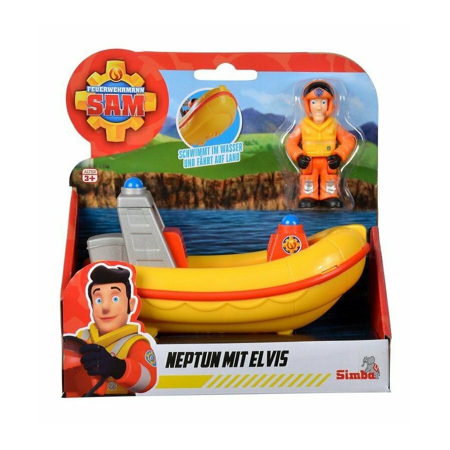 Simba Tűzoltó Sam łódź Neptun Mini - 4006592085254