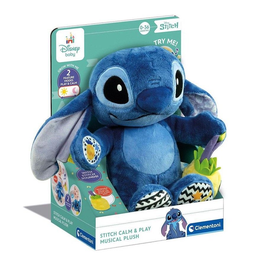 Clementoni Baby Stitch Interactive Pluszak - 8005125179879