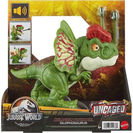 JJURASSIC WORLD Dilophosaurus ryczący HNT66