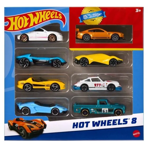 Hot Wheels Samochodziki 8-pak HPV78 mix - 194735168736