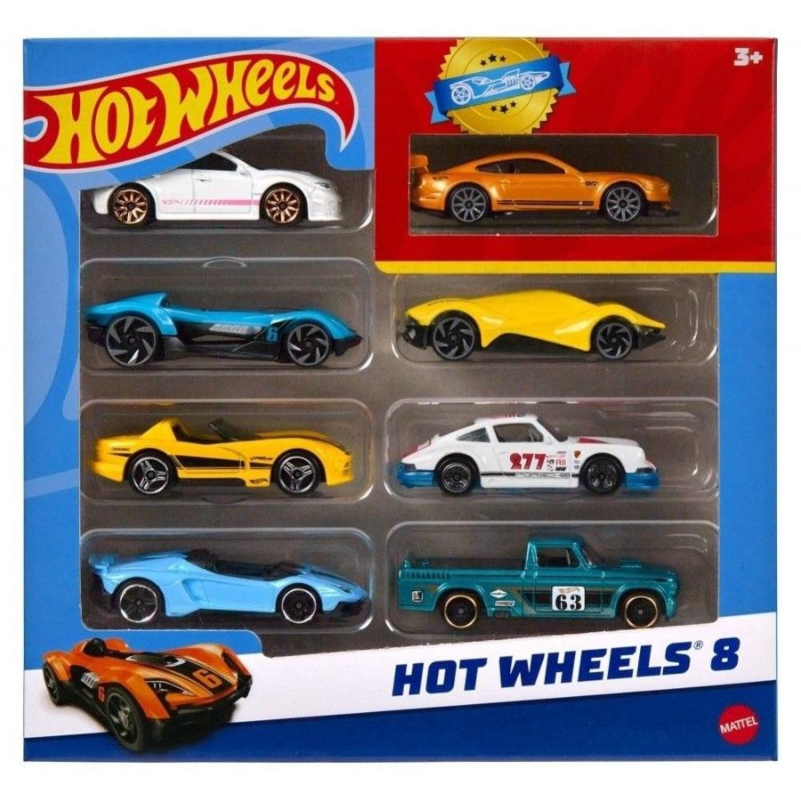 Hot Wheels Samochodziki 8-pak HPV78 mix