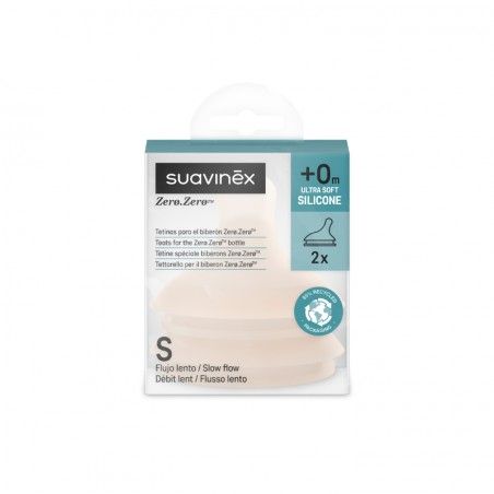 SUAVINEX Pacifiers з бясплатным патокам бутэлек нуль з 2pcs