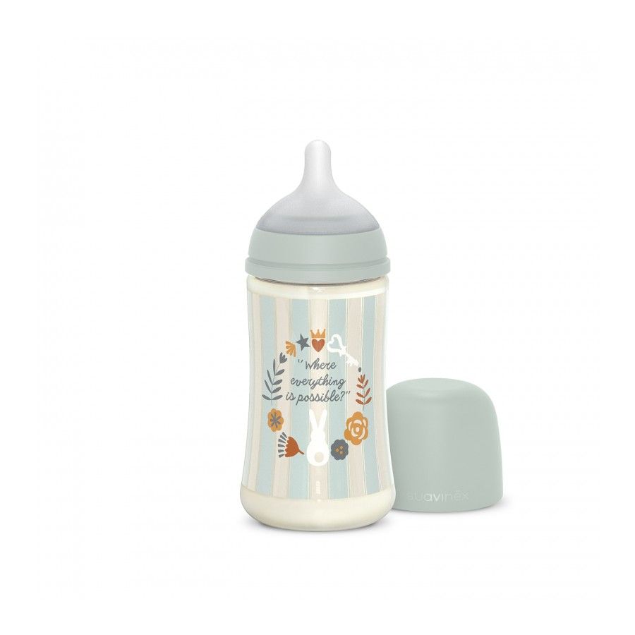 SUAVINEX BUTELKA SX PRO ŚREDNI PRZEPŁYW WONDERLAND 270ML MIĘTOWA