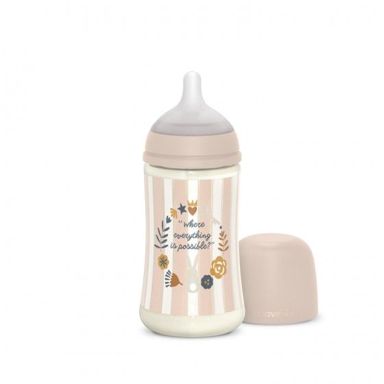 SUAVINEX Láhev SX Pro střední tok Wonderland 270ml Pink