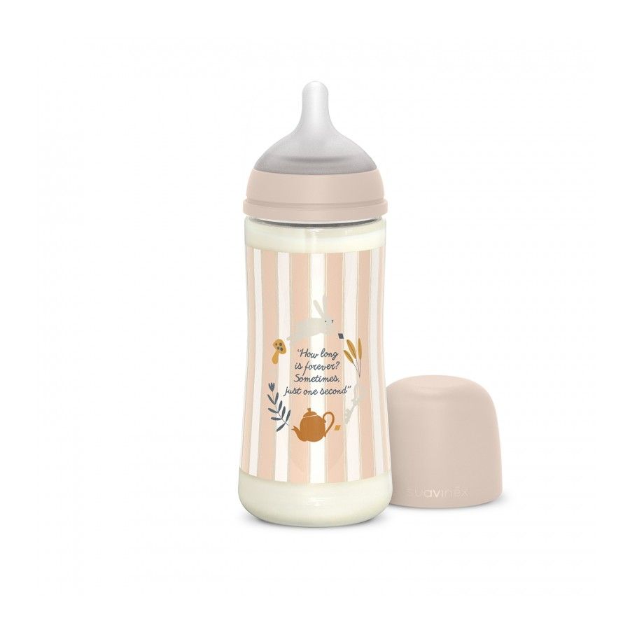 SUAVINEX BUTELKA SX PRO SZYBKI PRZEPŁYW WONDERLAND 360 ML RÓŻOWA
