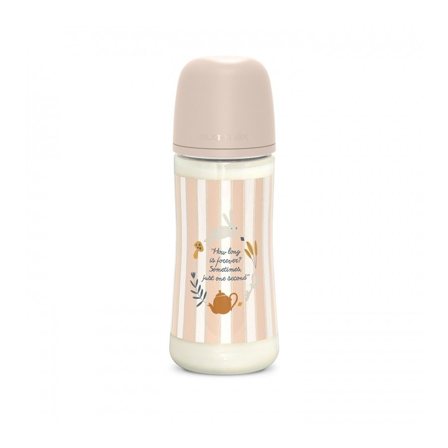 SUAVINEX BUTELKA SX PRO SZYBKI PRZEPŁYW WONDERLAND 360 ML RÓŻOWA
