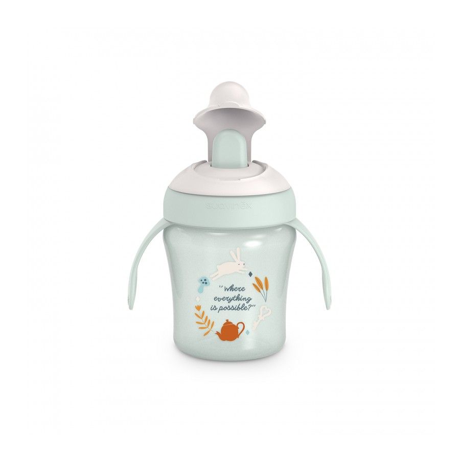 SUAVINEX KUBEK DO NAUKI PICIA 200 ML WONDERLAND MIĘTOWY