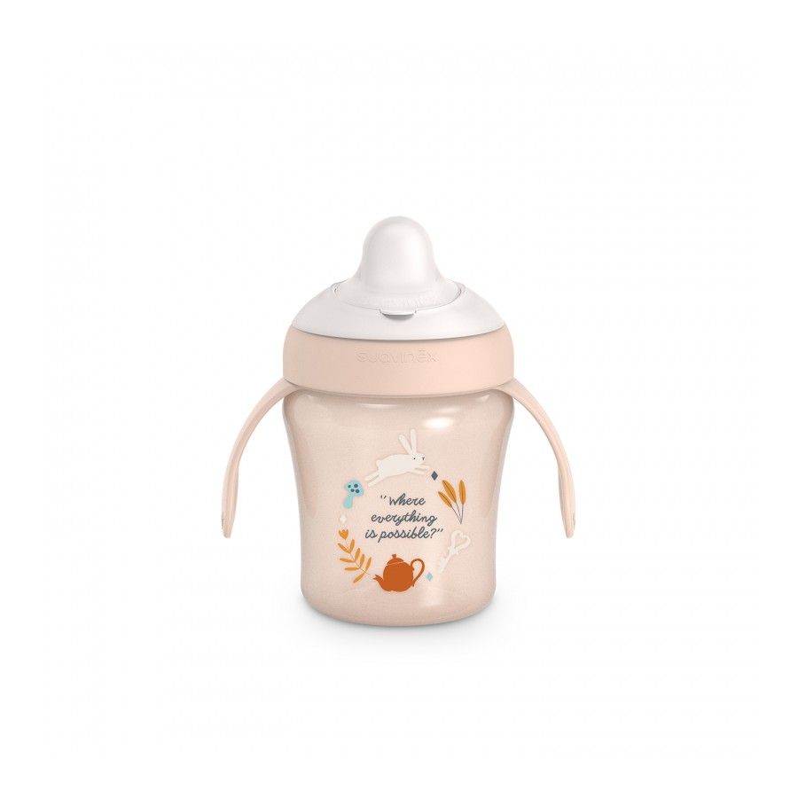 SUAVINEX KUBEK DO NAUKI PICIA 200 ML WONDERLAND RÓŻOWY