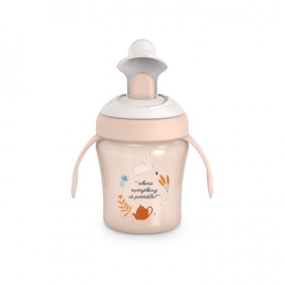 SUAVINEX Bögre megtanulni, hogy inni 200 ml csodaország rózsaszín -