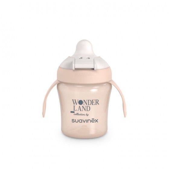 SUAVINEX KUBEK DO NAUKI PICIA 200 ML WONDERLAND RÓŻOWY