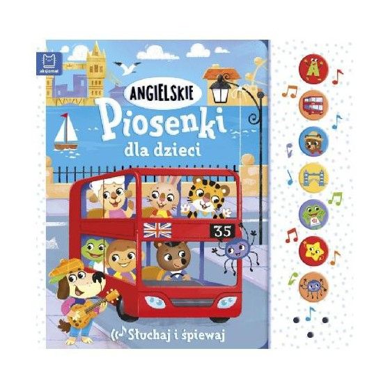 AKSJOMAT Anglické piesne pre deti. 