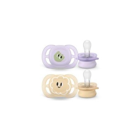 Philips Avent Ultra Start Day Smoczek 0-2 m Deco Fiolet
