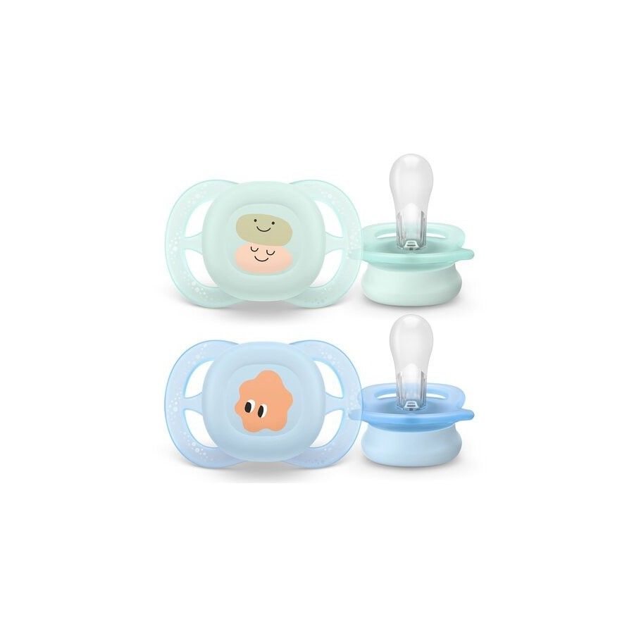 Philips Avent Ultra Start Day Deco Smoczek 0-2 m blue