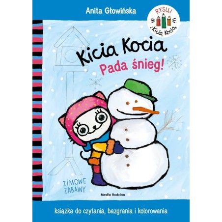 MR Kicia Kocia. It's snowing. Coloring book