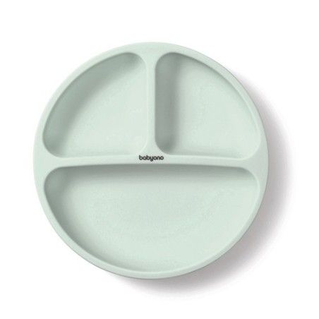 Babyo Silicone saucer with mint suction cup