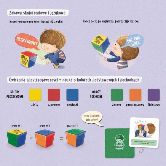 Wnn Feluś és Gucio játék színekben - 5904915903683