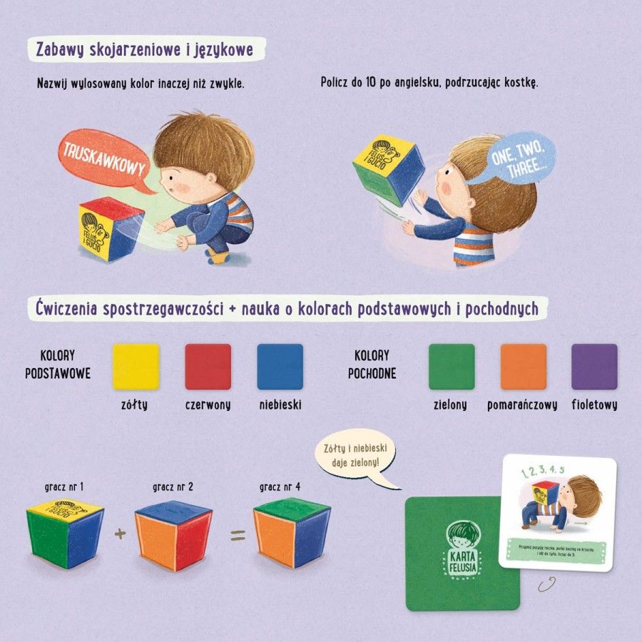 WNK Feluś i Gucio grają w kolory
