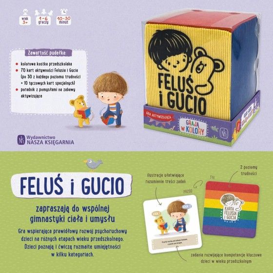 WNK Feluś i Gucio grają w kolory