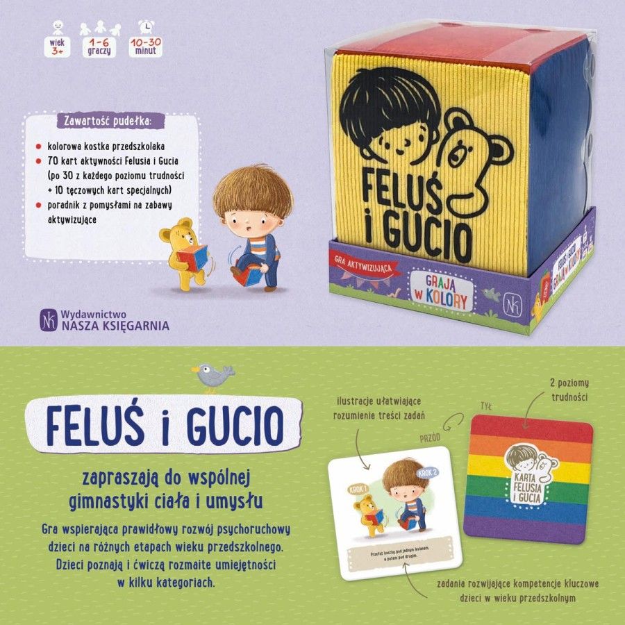 WNK Feluś i Gucio grają w kolory