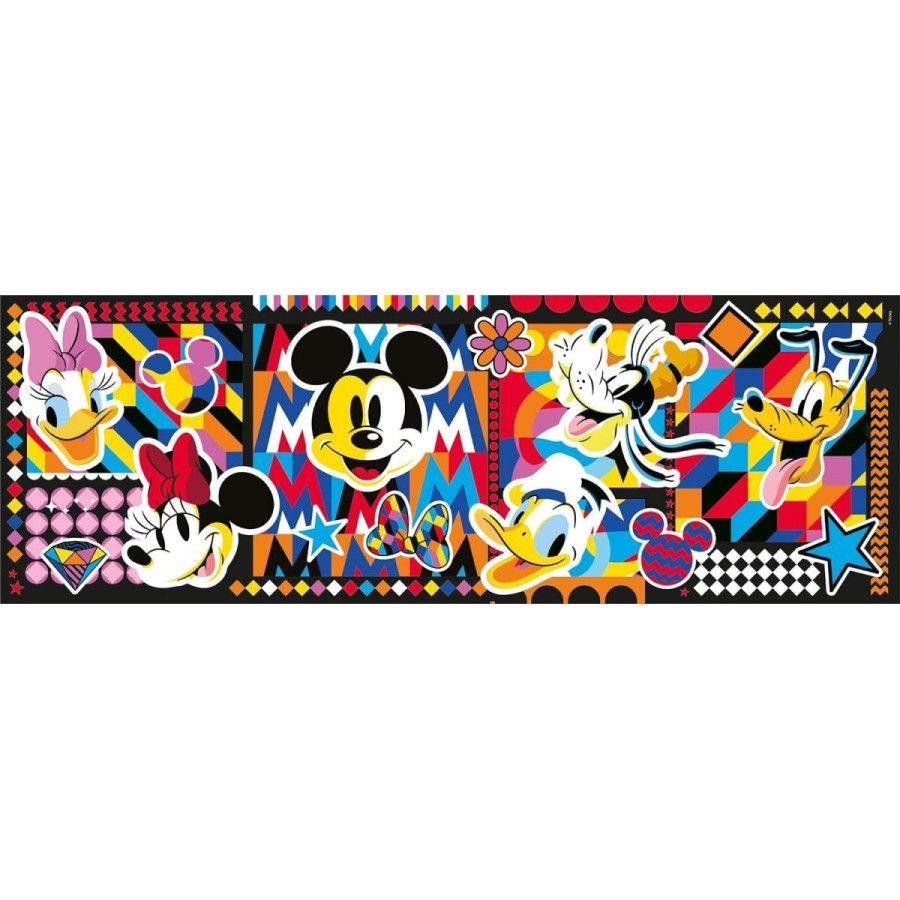 Clementoni Puzzle 1000 elemek panoráma Disney Collection -