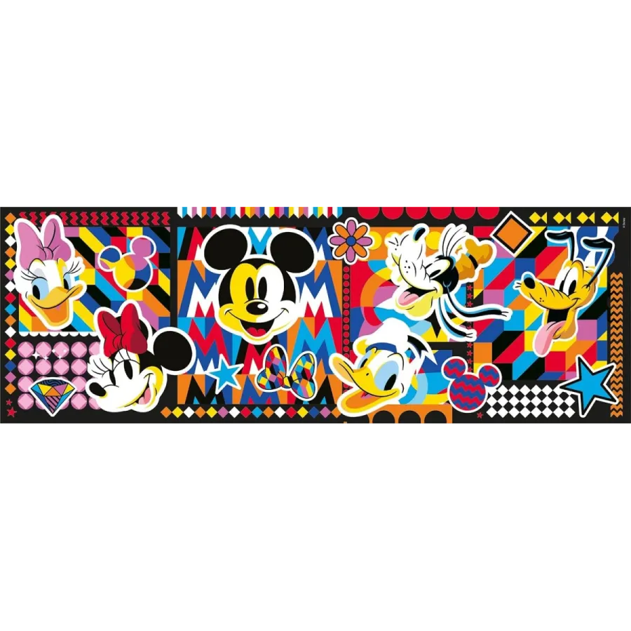 Clementoni Puzzle 1000 elementów Panorama Disney Collection