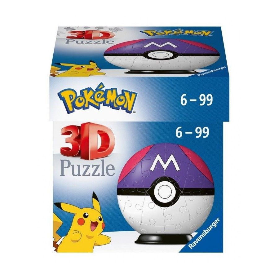 Ravensburger Polonie Puzzle 54 Éléments 3D Sphere Pokemon Master