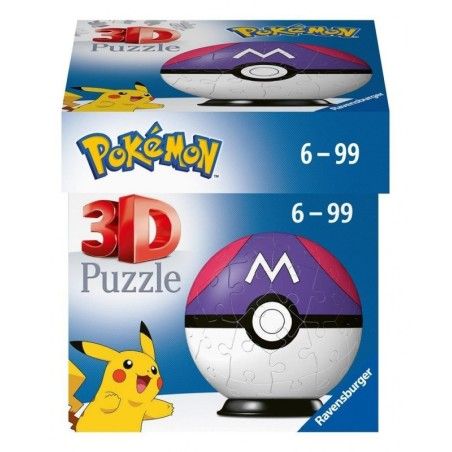 Ravensburger Polonia Puzzle 54 Elements sfera 3D sfera Pokemon sfera