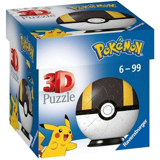 Ravensburger Polonie Puzzle 54 Éléments 3D Kula, Pokemon Noir