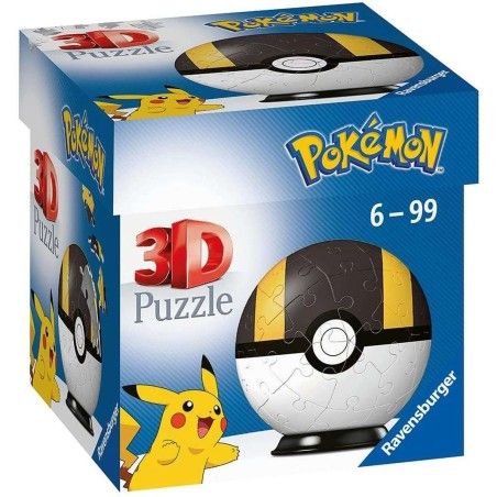 Ravensburger Polonie Puzzle 54 Éléments 3D Kula, Pokemon Noir