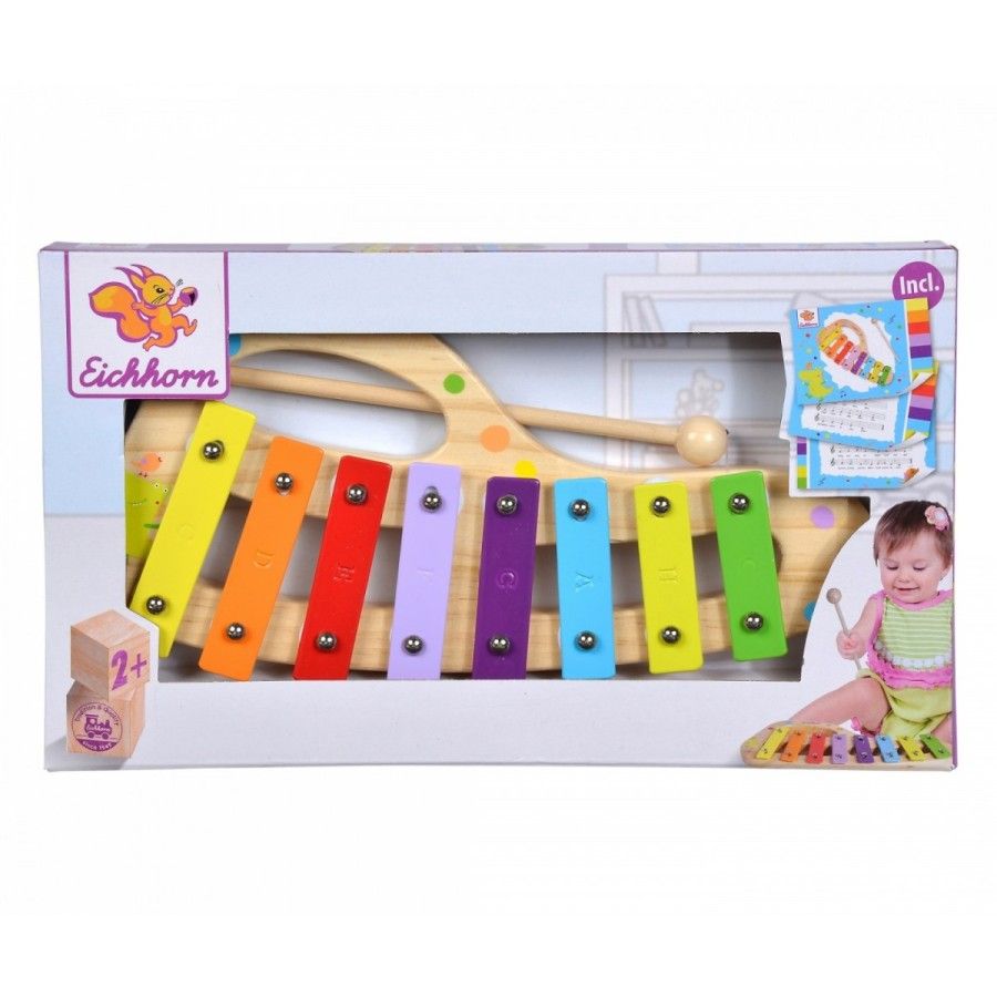 Simba Cymbałki drewniane Eichhorn 30 cm