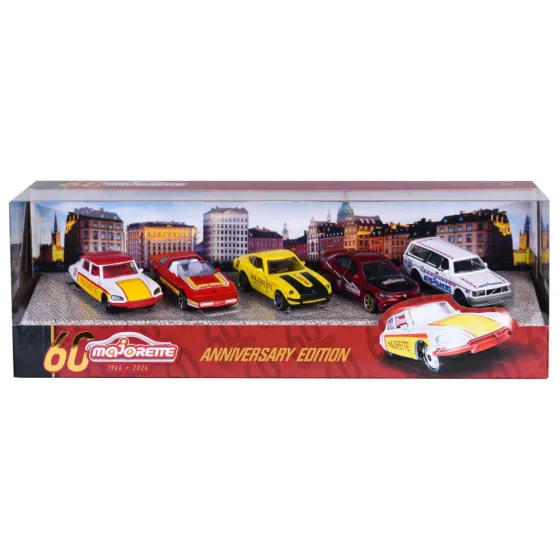 Simba Zestaw pojazdów Majorette 60-lecie 5-pak