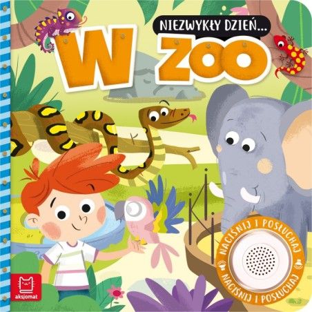 Axiom nezvyčajný deň ... v zoo. Kniha so zvukom