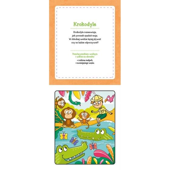 Axiom kleurboek met een water terug. Kleine en grote reizen. 