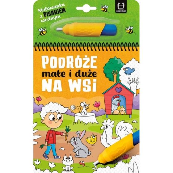 Axiom omalovánky s vodou zpět. Malé a velké výlety. V přírodě