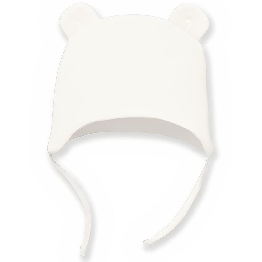Pinokio Czapka niemowlęca wiązana écru 50 LOVELY DAY CREAM