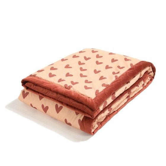 La Millou Calda Coperta Velvet XL Heartbeat Ginger Ginger