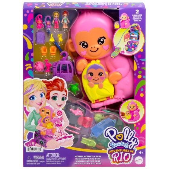 Polly Pocket Compact Handbag 2WZ GKJ63 HWP04 - 194735218004