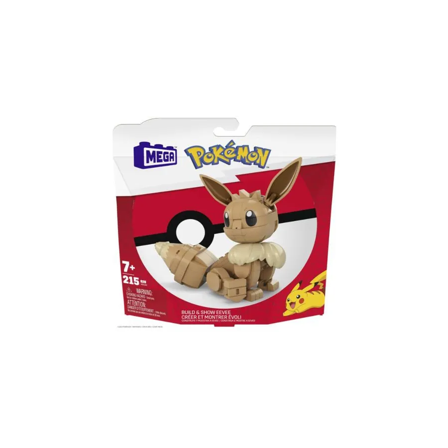 MEGA BLOKS Pokemon klocki zestaw średni GKY95 EEVEE HDL84 - MEGA BLOKS Pokemon klocki zestaw średni GKY95 EEVEE HDL84 -