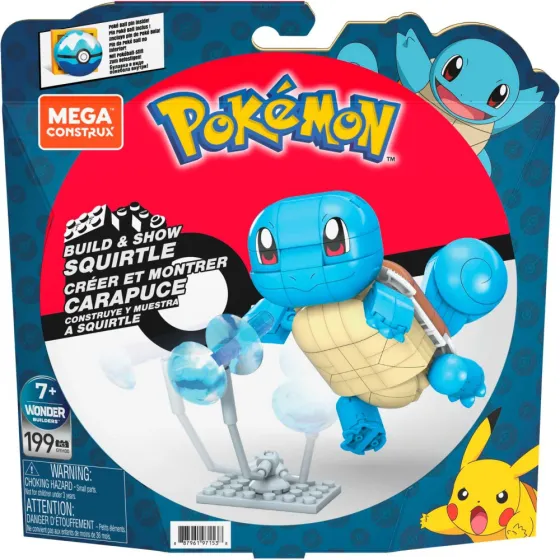 MEGA BLOKS Pokemon Pads Medium Set Gy95 Squirtle Gyh00 -